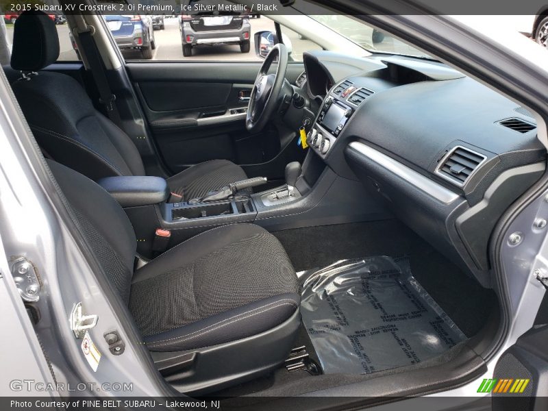 Ice Silver Metallic / Black 2015 Subaru XV Crosstrek 2.0i Premium