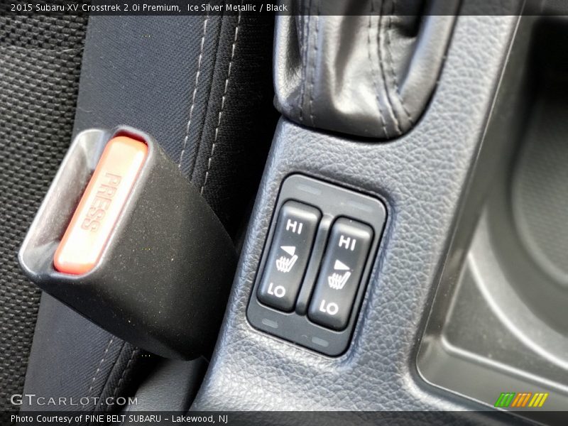 Ice Silver Metallic / Black 2015 Subaru XV Crosstrek 2.0i Premium