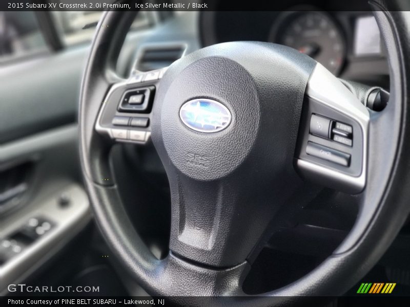 Ice Silver Metallic / Black 2015 Subaru XV Crosstrek 2.0i Premium