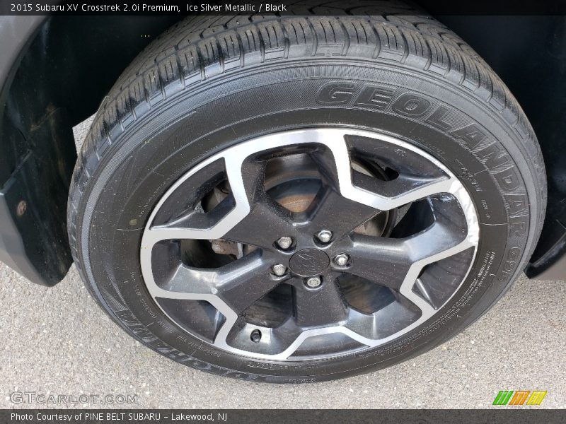 Ice Silver Metallic / Black 2015 Subaru XV Crosstrek 2.0i Premium