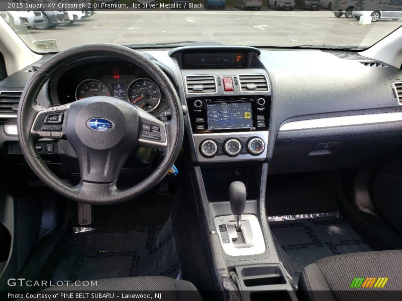 Ice Silver Metallic / Black 2015 Subaru XV Crosstrek 2.0i Premium