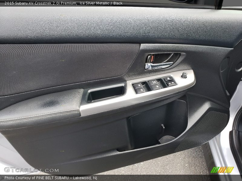 Ice Silver Metallic / Black 2015 Subaru XV Crosstrek 2.0i Premium