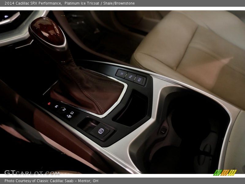 Platinum Ice Tricoat / Shale/Brownstone 2014 Cadillac SRX Performance
