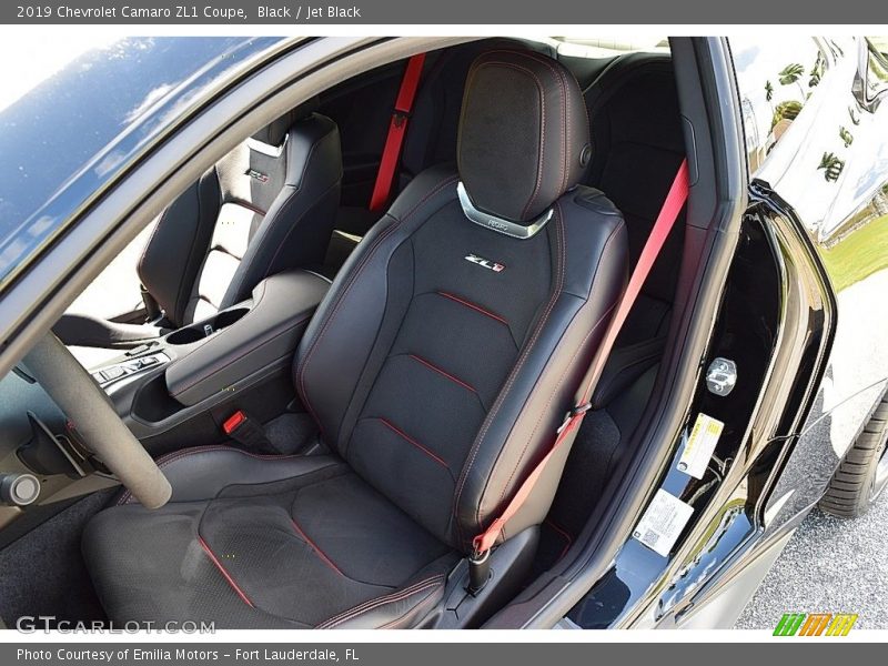 Front Seat of 2019 Camaro ZL1 Coupe