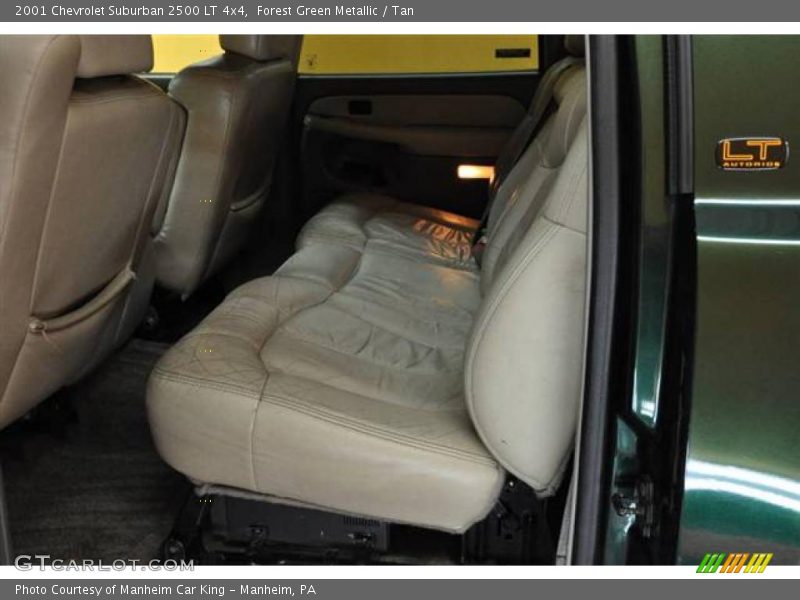Forest Green Metallic / Tan 2001 Chevrolet Suburban 2500 LT 4x4