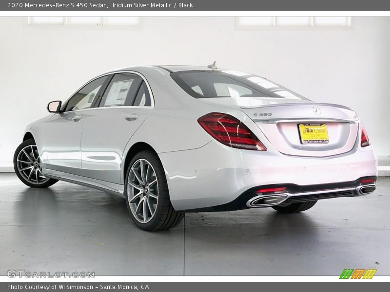 Iridium Silver Metallic / Black 2020 Mercedes-Benz S 450 Sedan