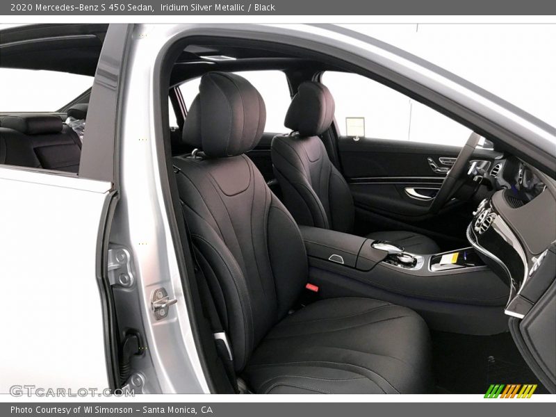 Iridium Silver Metallic / Black 2020 Mercedes-Benz S 450 Sedan
