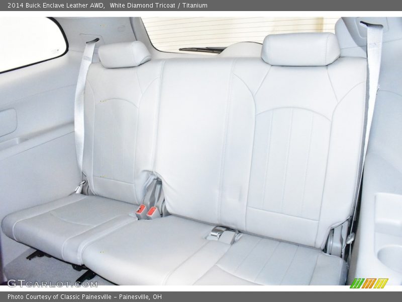 White Diamond Tricoat / Titanium 2014 Buick Enclave Leather AWD