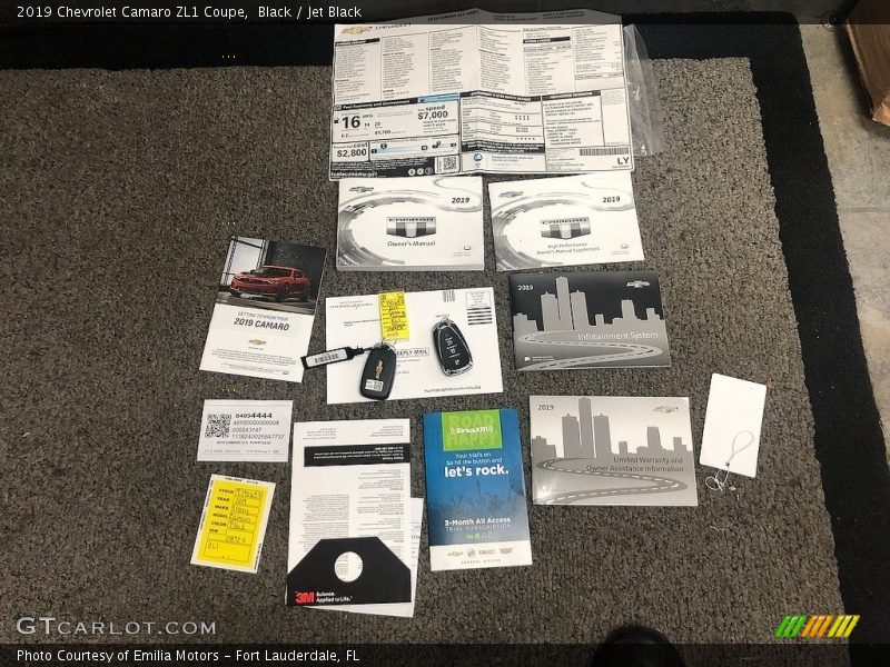 Books/Manuals of 2019 Camaro ZL1 Coupe