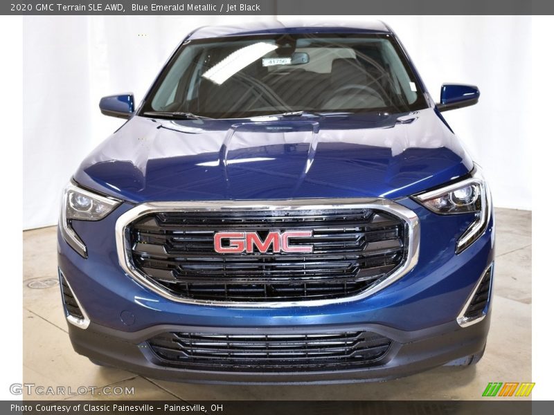 Blue Emerald Metallic / Jet Black 2020 GMC Terrain SLE AWD