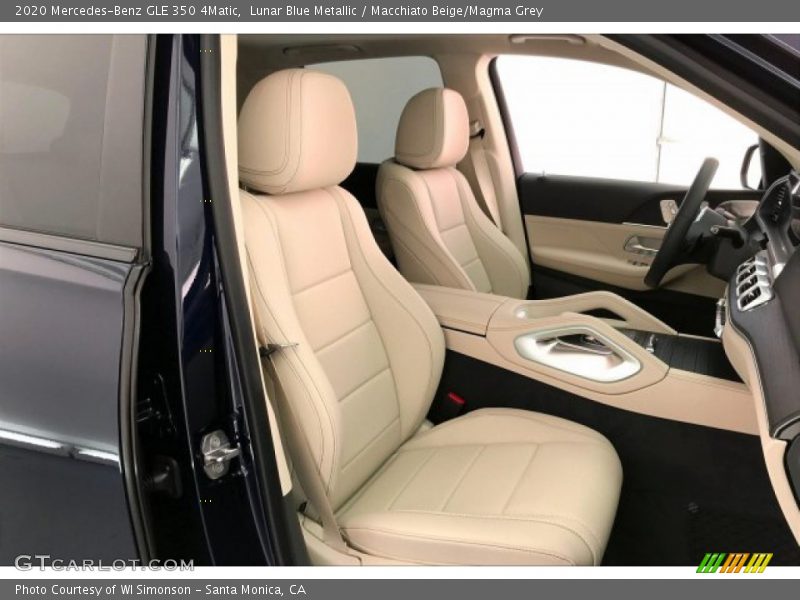 Lunar Blue Metallic / Macchiato Beige/Magma Grey 2020 Mercedes-Benz GLE 350 4Matic