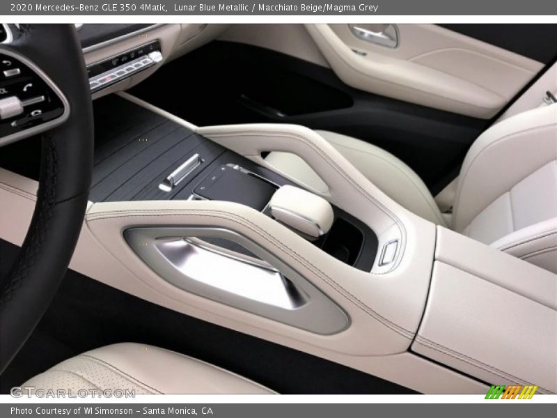 Lunar Blue Metallic / Macchiato Beige/Magma Grey 2020 Mercedes-Benz GLE 350 4Matic