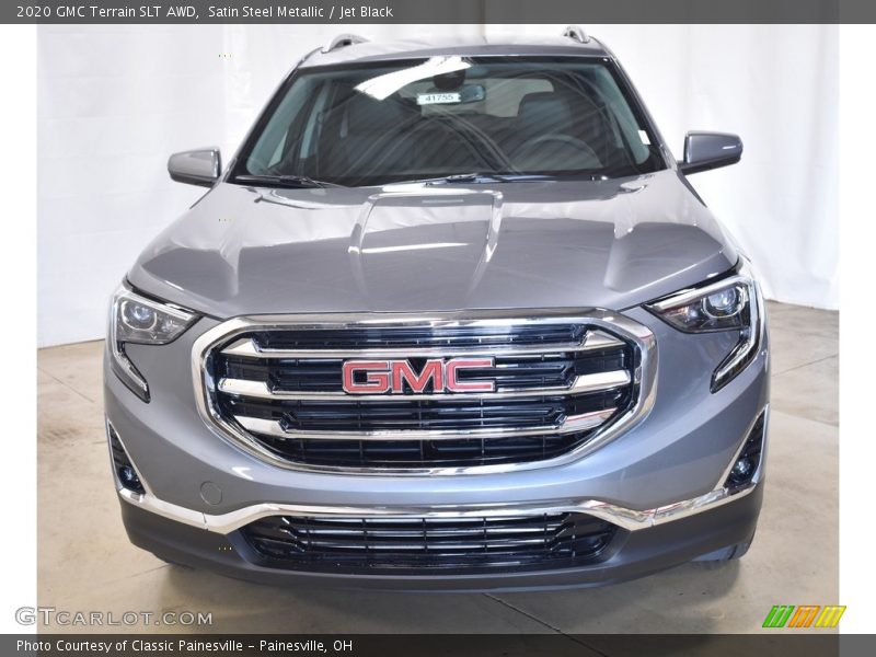 Satin Steel Metallic / Jet Black 2020 GMC Terrain SLT AWD