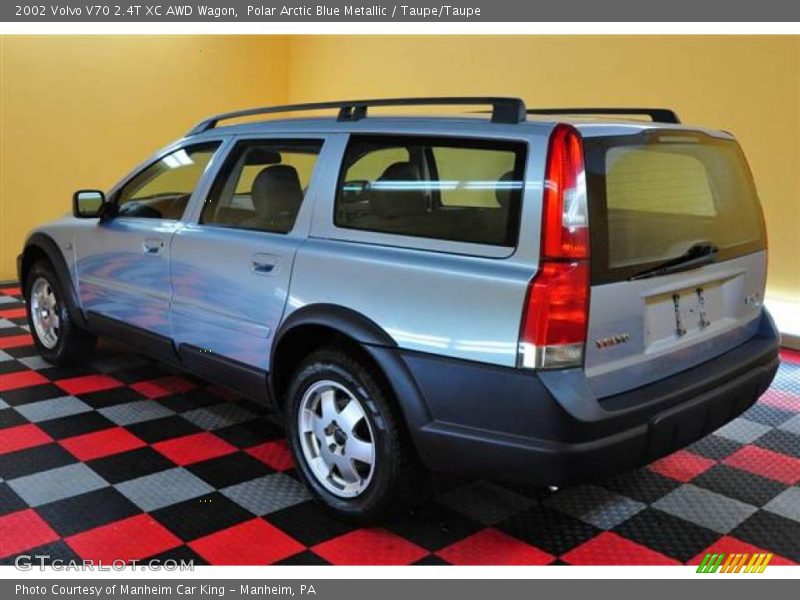 Polar Arctic Blue Metallic / Taupe/Taupe 2002 Volvo V70 2.4T XC AWD Wagon