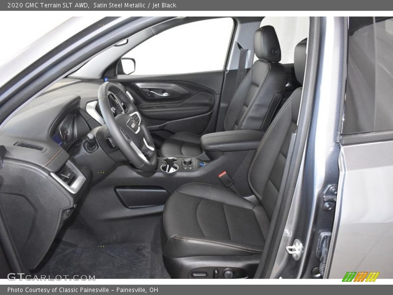 Satin Steel Metallic / Jet Black 2020 GMC Terrain SLT AWD