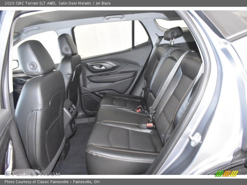 Satin Steel Metallic / Jet Black 2020 GMC Terrain SLT AWD