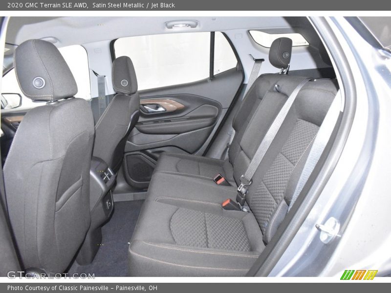 Satin Steel Metallic / Jet Black 2020 GMC Terrain SLE AWD