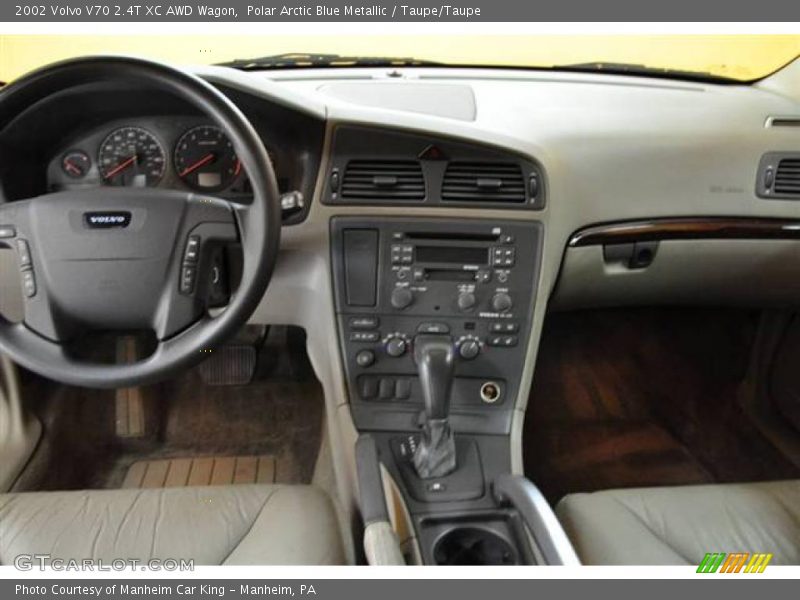 Polar Arctic Blue Metallic / Taupe/Taupe 2002 Volvo V70 2.4T XC AWD Wagon
