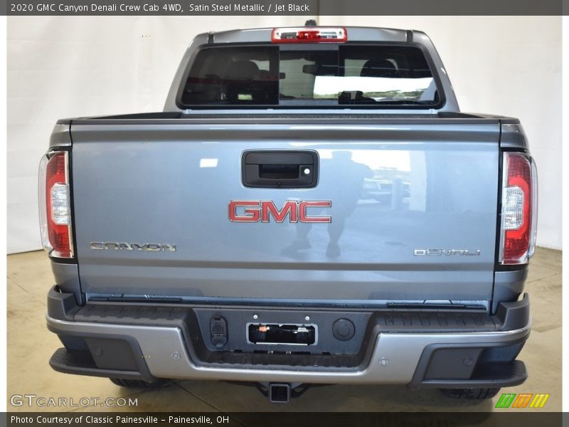 Satin Steel Metallic / Jet Black 2020 GMC Canyon Denali Crew Cab 4WD