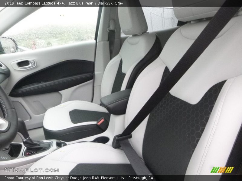 Jazz Blue Pearl / Black/Ski Gray 2019 Jeep Compass Latitude 4x4
