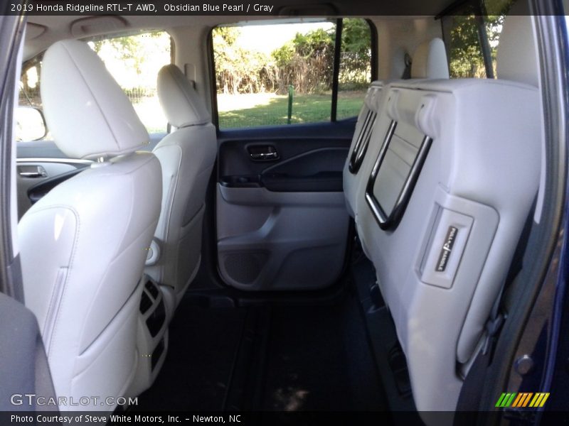 Obsidian Blue Pearl / Gray 2019 Honda Ridgeline RTL-T AWD
