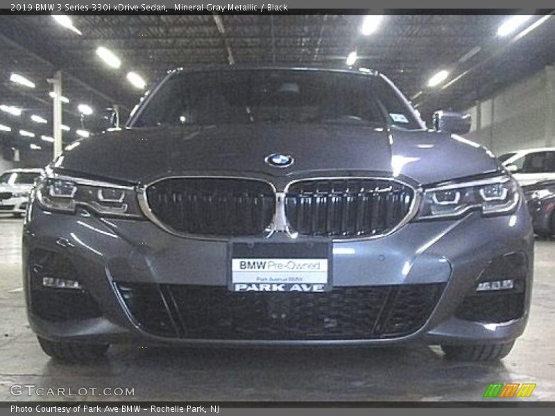 Mineral Gray Metallic / Black 2019 BMW 3 Series 330i xDrive Sedan