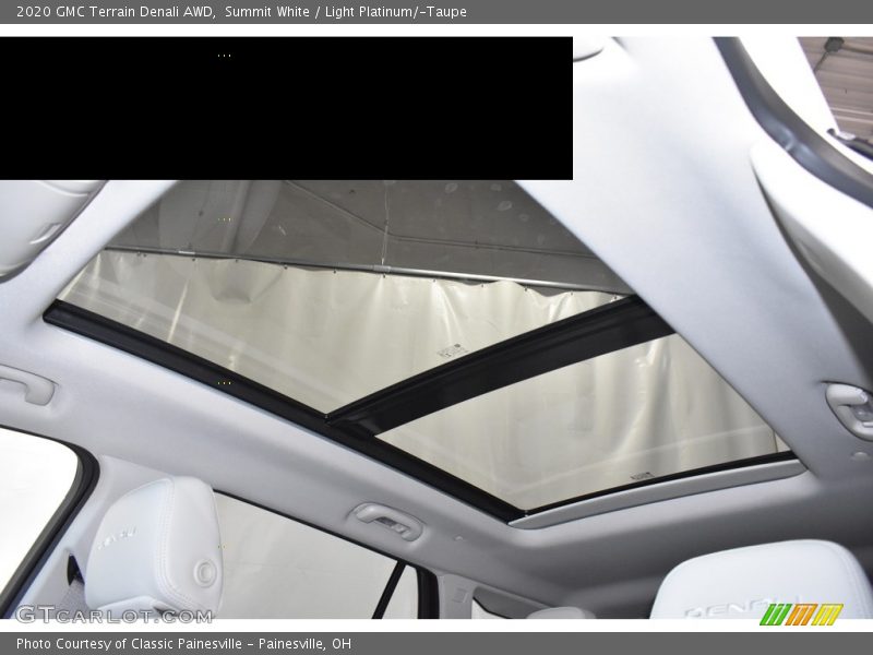 Summit White / Light Platinum/­Taupe 2020 GMC Terrain Denali AWD