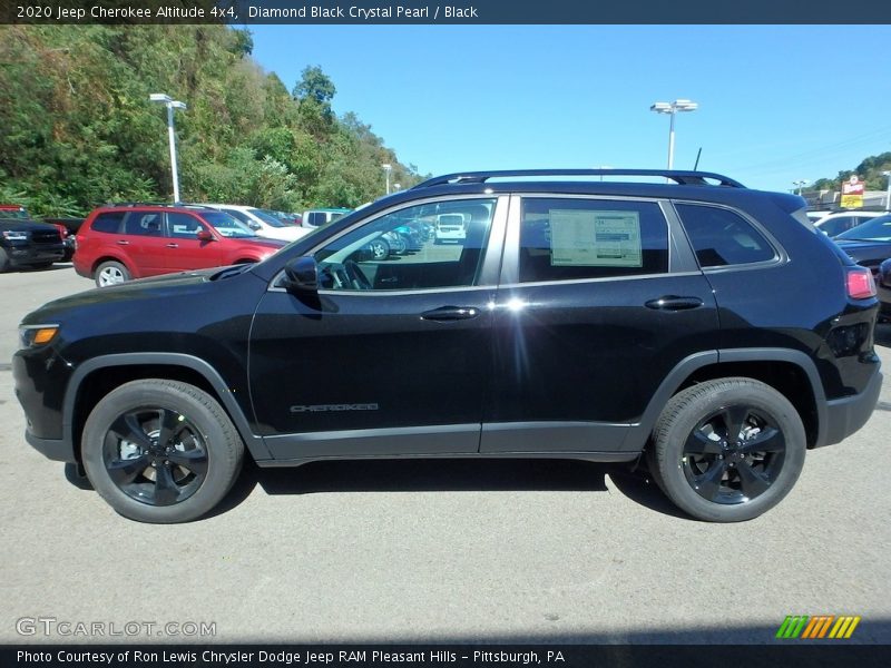  2020 Cherokee Altitude 4x4 Diamond Black Crystal Pearl