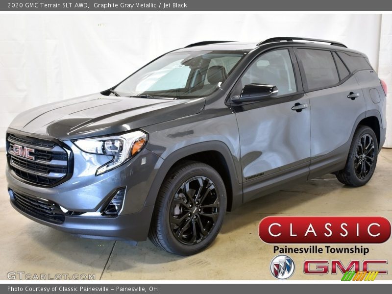 Graphite Gray Metallic / Jet Black 2020 GMC Terrain SLT AWD