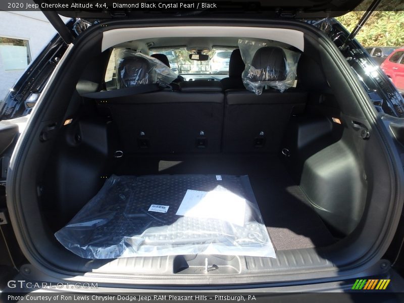 Diamond Black Crystal Pearl / Black 2020 Jeep Cherokee Altitude 4x4