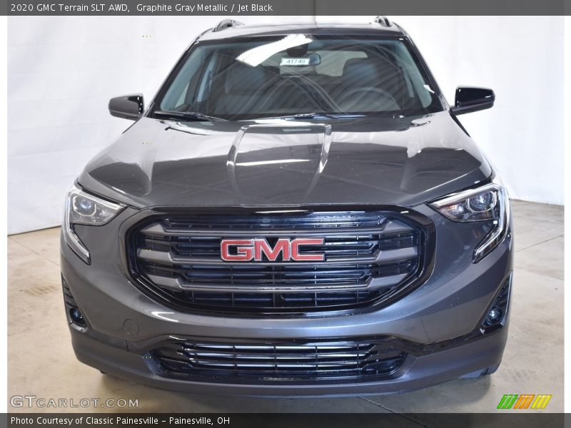 Graphite Gray Metallic / Jet Black 2020 GMC Terrain SLT AWD
