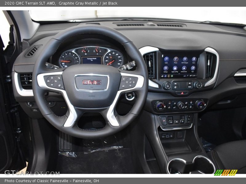 Graphite Gray Metallic / Jet Black 2020 GMC Terrain SLT AWD