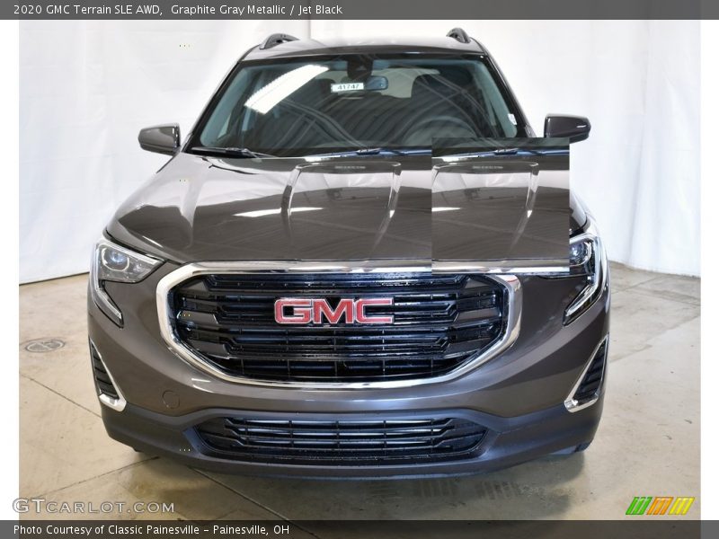 Graphite Gray Metallic / Jet Black 2020 GMC Terrain SLE AWD