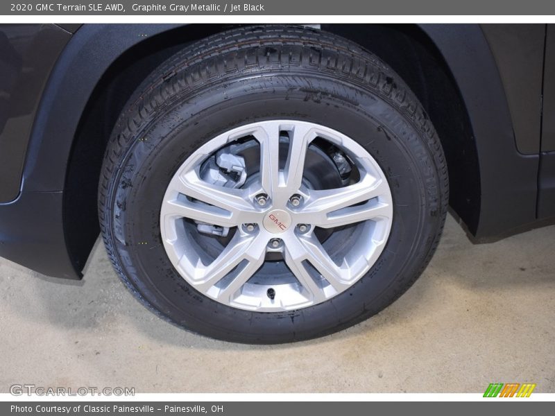 Graphite Gray Metallic / Jet Black 2020 GMC Terrain SLE AWD