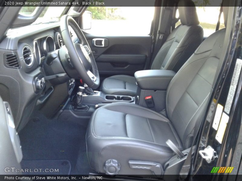 Black / Black 2020 Jeep Wrangler Unlimited Sahara 4x4