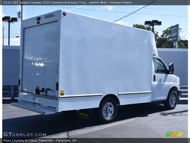 Summit White / Medium Pewter 2019 GMC Savana Cutaway 3500 Commercial Moving Truck