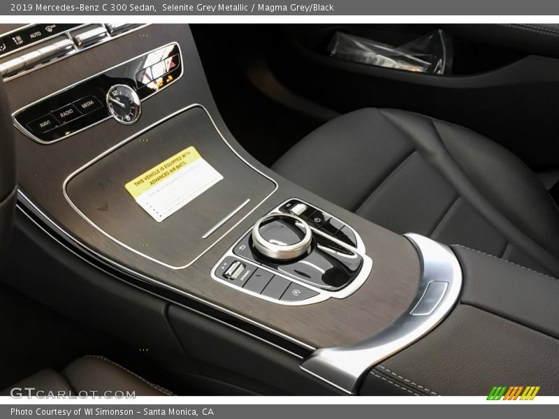 Selenite Grey Metallic / Magma Grey/Black 2019 Mercedes-Benz C 300 Sedan