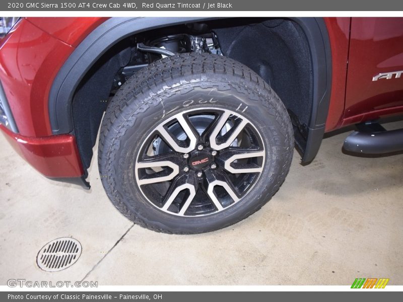 Red Quartz Tintcoat / Jet Black 2020 GMC Sierra 1500 AT4 Crew Cab 4WD