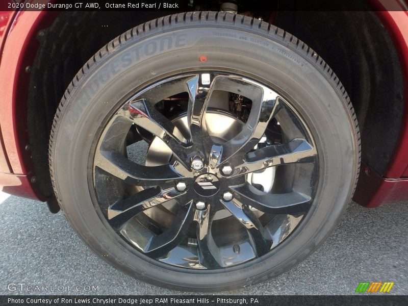 Octane Red Pearl / Black 2020 Dodge Durango GT AWD