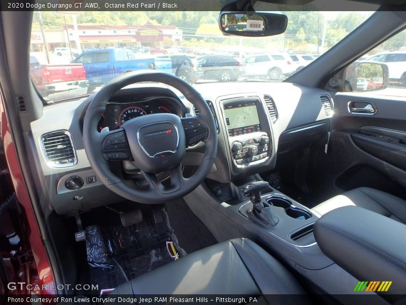 Octane Red Pearl / Black 2020 Dodge Durango GT AWD