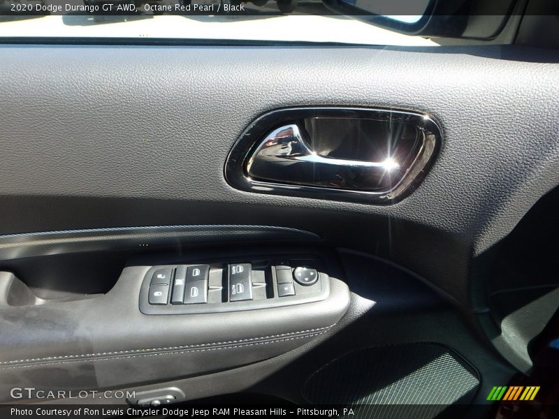 Octane Red Pearl / Black 2020 Dodge Durango GT AWD
