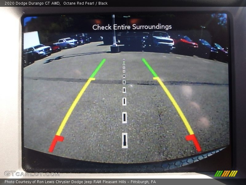 Octane Red Pearl / Black 2020 Dodge Durango GT AWD