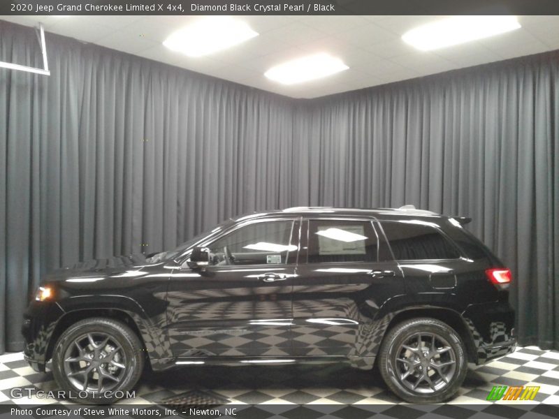 Diamond Black Crystal Pearl / Black 2020 Jeep Grand Cherokee Limited X 4x4