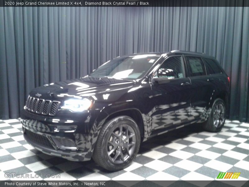 Diamond Black Crystal Pearl / Black 2020 Jeep Grand Cherokee Limited X 4x4