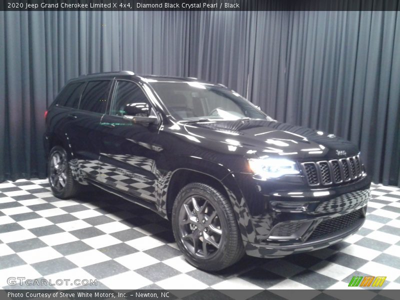 Diamond Black Crystal Pearl / Black 2020 Jeep Grand Cherokee Limited X 4x4