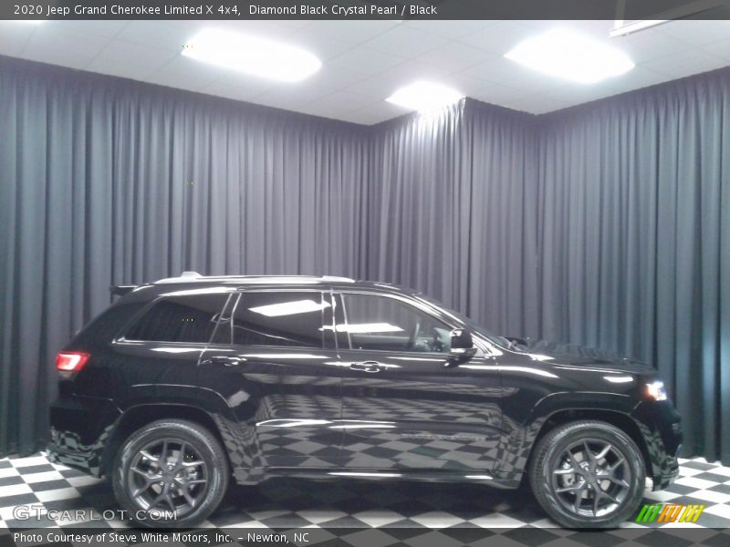 Diamond Black Crystal Pearl / Black 2020 Jeep Grand Cherokee Limited X 4x4