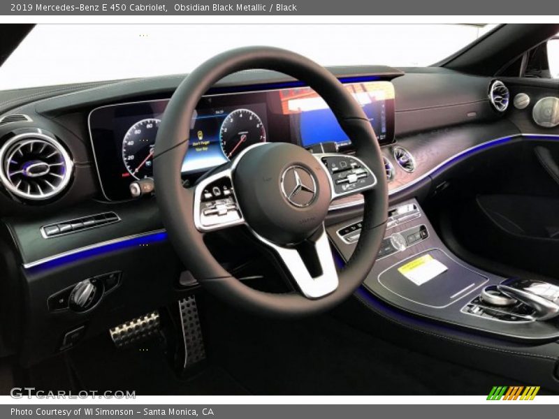 Obsidian Black Metallic / Black 2019 Mercedes-Benz E 450 Cabriolet