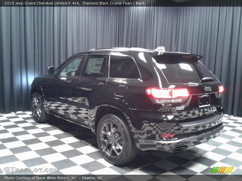 Diamond Black Crystal Pearl / Black 2020 Jeep Grand Cherokee Limited X 4x4