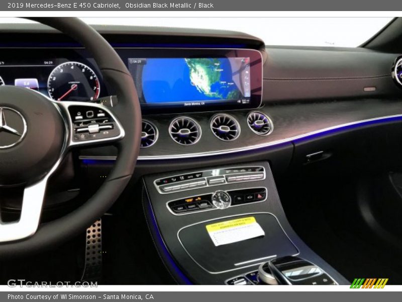 Obsidian Black Metallic / Black 2019 Mercedes-Benz E 450 Cabriolet