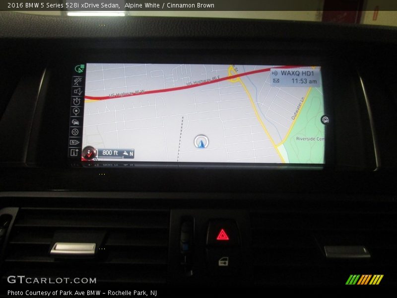 Alpine White / Cinnamon Brown 2016 BMW 5 Series 528i xDrive Sedan